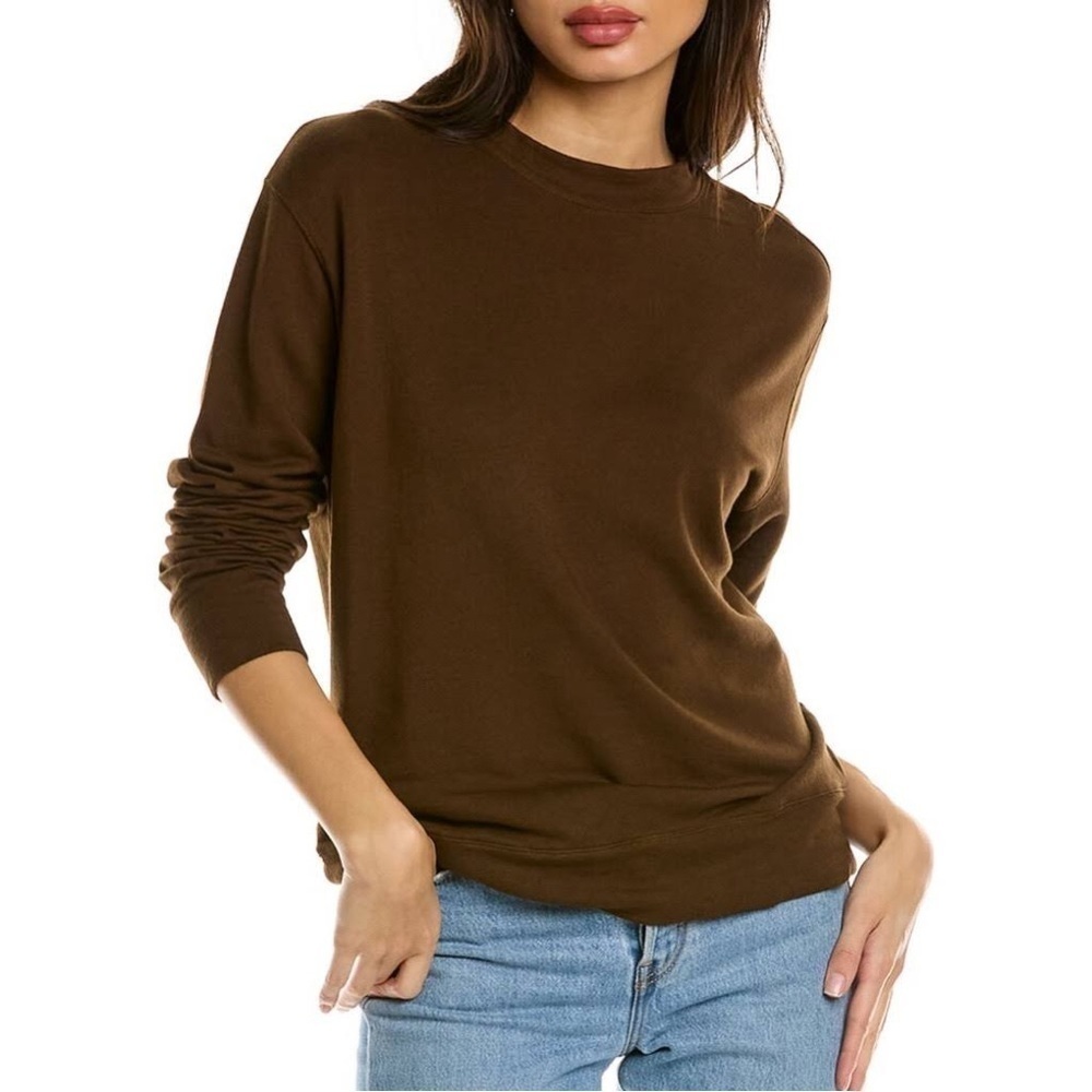 Monrow Super Soft Brown Sweater